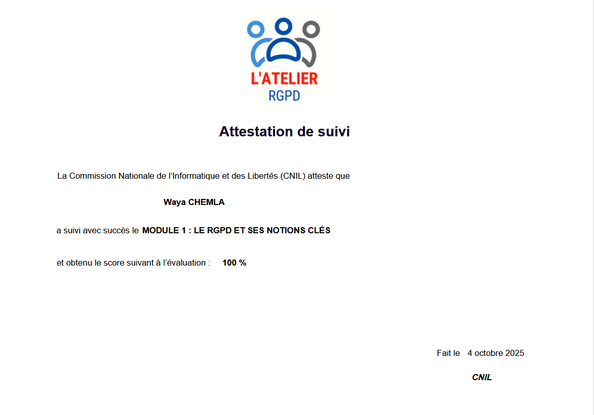 Attestation Module 1