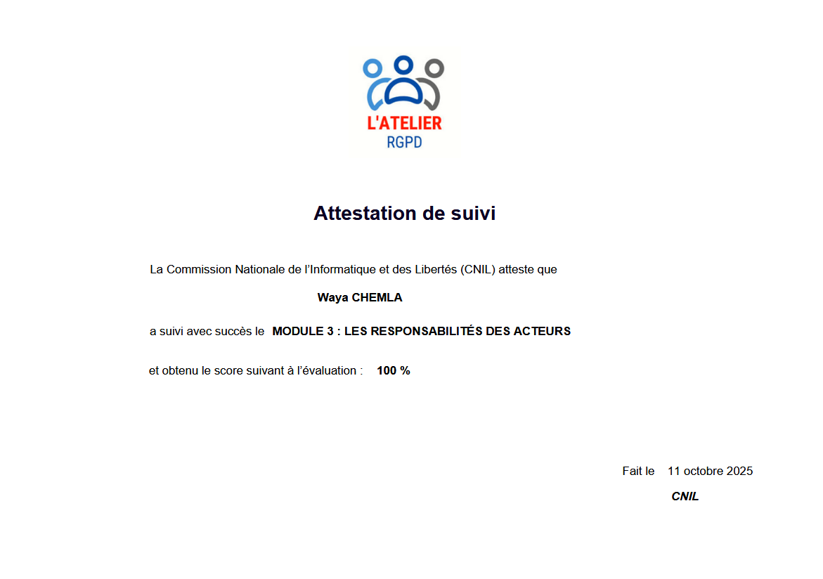 Attestation Module 3